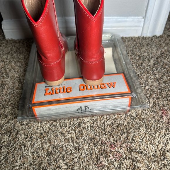 Little Outlaw Red Boots - Picture 5 of 12